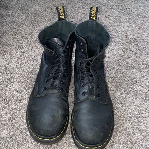 1460 Black Pascal Doc Martens Size 8
